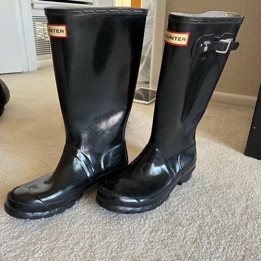 Black Hunter Rain boots